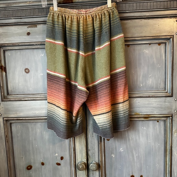 Aviator Nation Men's Tulum Striped Sweatshorts in vintage wash Size M - Picture 9 of 9